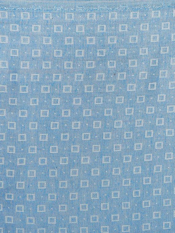 blue viscose shawl - 16203077 - Zoom Image - 2