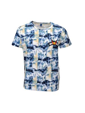 set of 2 light blue cotton t-shirts - 16203253 - Standard Image - 3