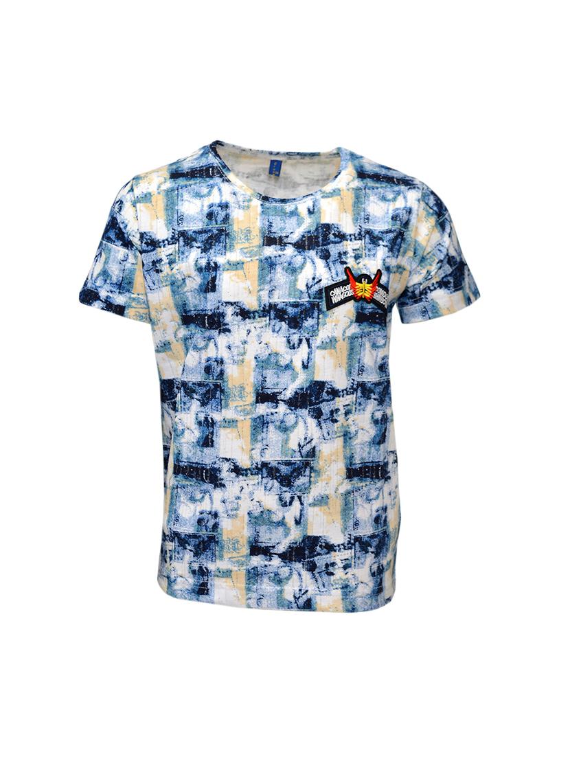 set of 2 light blue cotton t-shirts - 16203253 - Zoom Image - 3