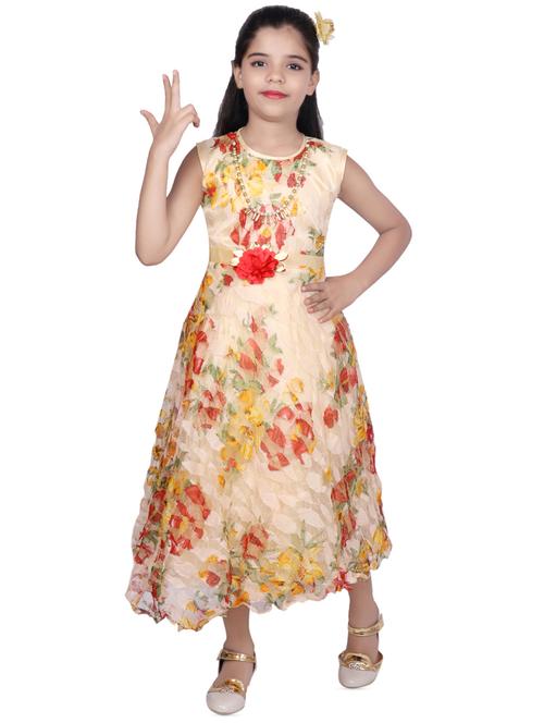 red net frock - 16203318 - Standard Image - 1