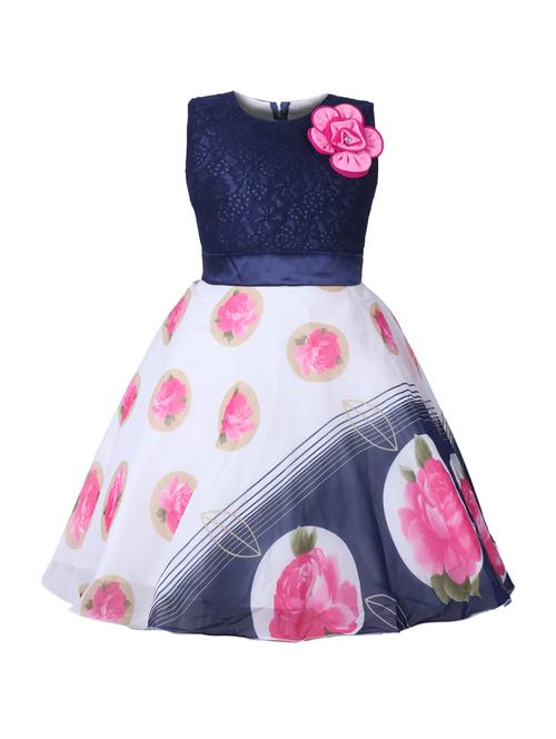 blue cotton frock - 16203380 - Standard Image - 1
