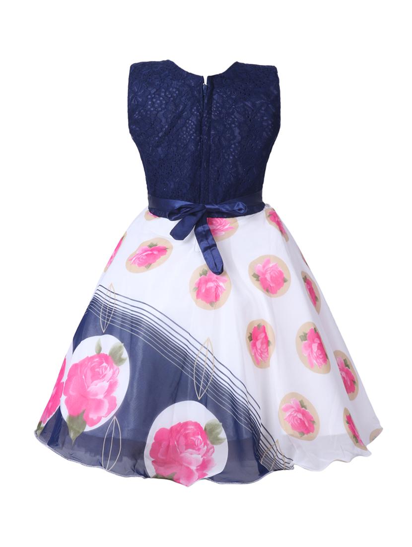 blue cotton frock - 16203380 - Zoom Image - 3