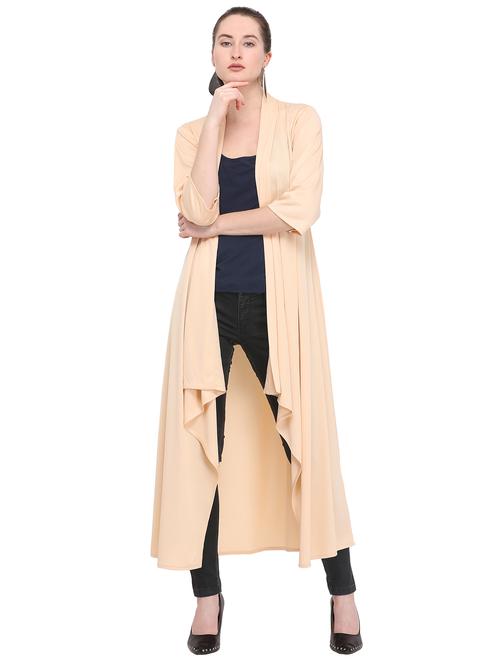 solid high low shrug - 16204342 - Standard Image - 1