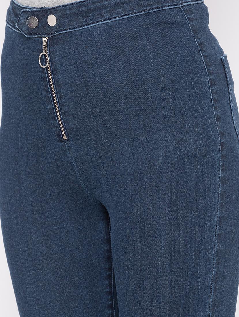 zipper detail high rise jegging - 16206873 - Zoom Image - 5
