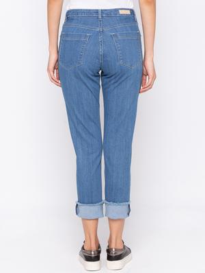 turn up hem slim fit jeans - 16208054 - Standard Image - 3