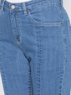 turn up hem slim fit jeans - 16208054 - Standard Image - 5