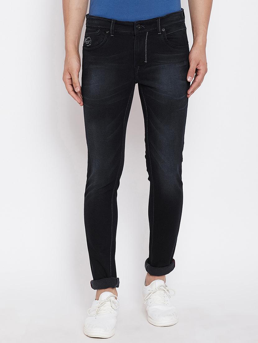 black denim light washed jeans - 16208080 - Zoom Image - 1