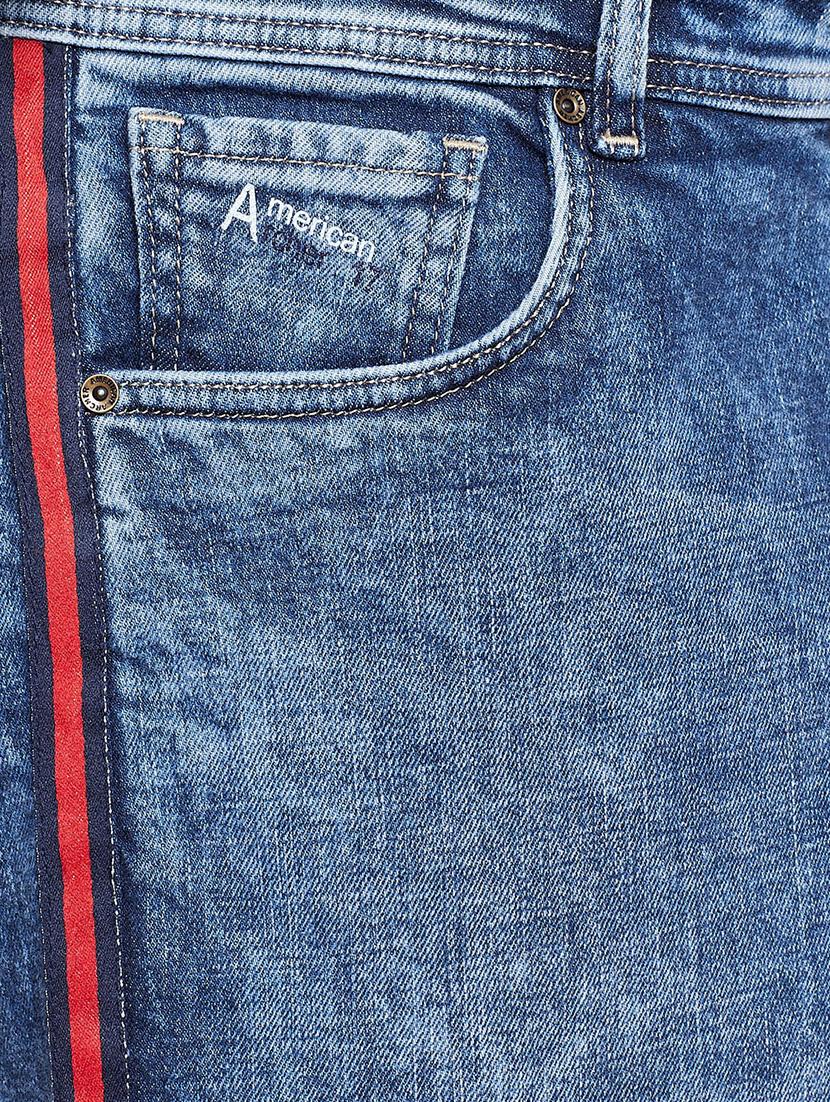 blue denim heavy washed jeans - 16208085 - Zoom Image - 4