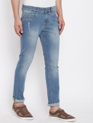 blue denim light washed jeans - 16208087 - Standard Image - 2