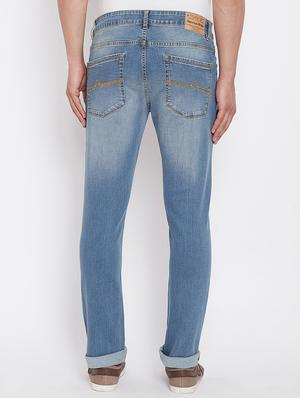 blue denim light washed jeans - 16208087 - Standard Image - 3