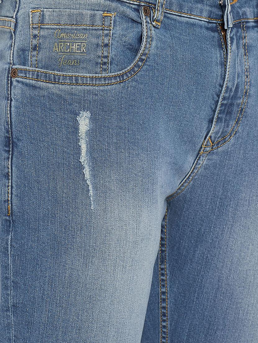blue denim light washed jeans - 16208087 - Zoom Image - 4