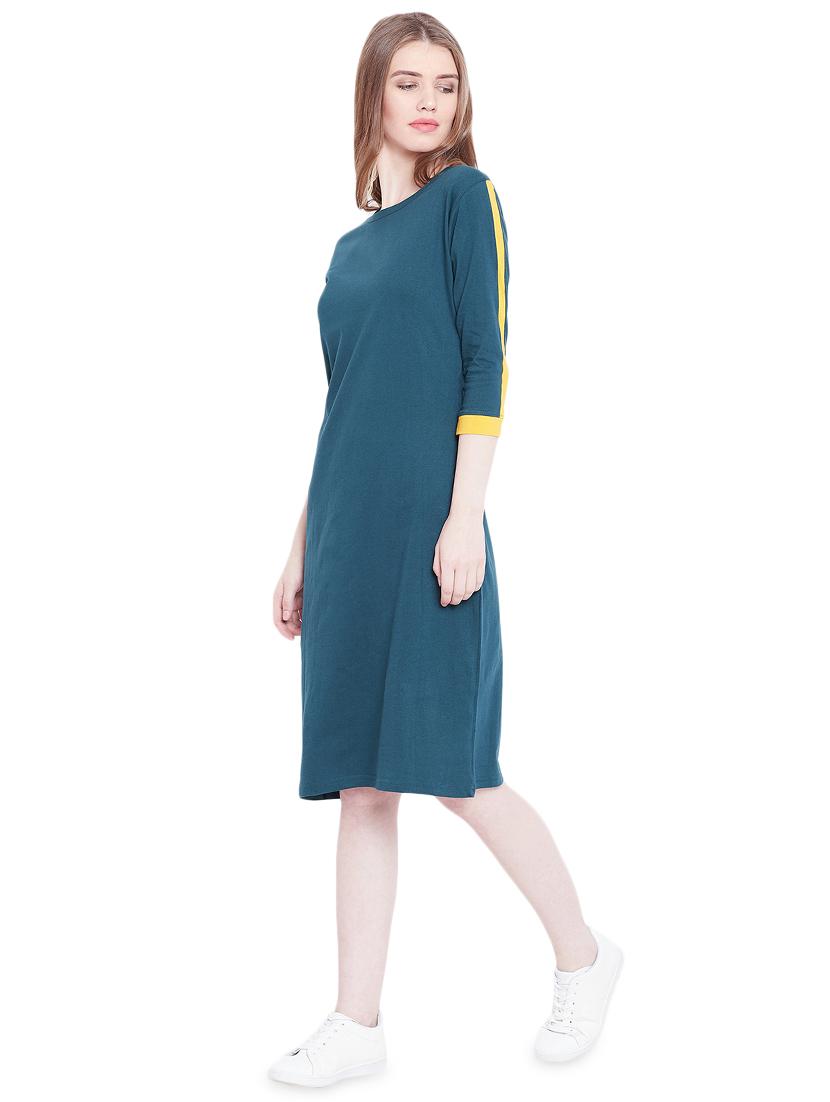 boat neck tie back dress - 16208393 - Zoom Image - 2