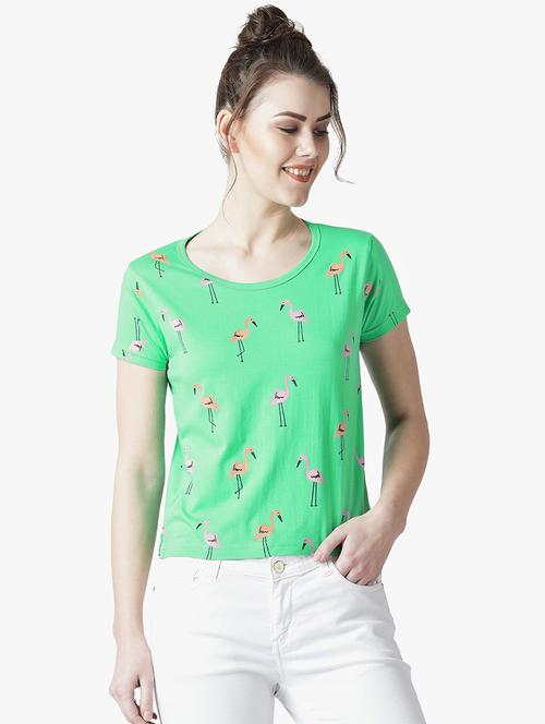 short sleeved quirky tee - 16208396 - Standard Image - 1