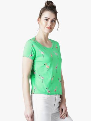 short sleeved quirky tee - 16208396 - Standard Image - 2