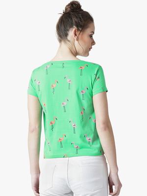 short sleeved quirky tee - 16208396 - Standard Image - 3