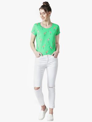 short sleeved quirky tee - 16208396 - Standard Image - 4