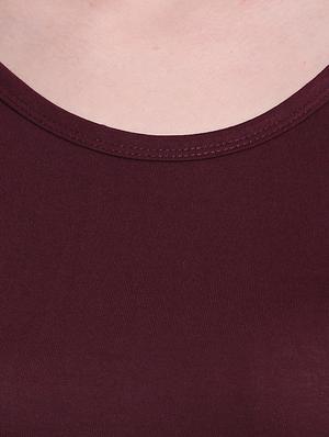 contrast laced raglan sleeved top - 16208402 - Standard Image - 5