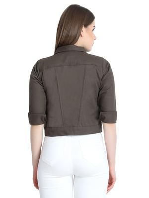 roll up sleeved pocket patch jacket - 16208428 - Standard Image - 3