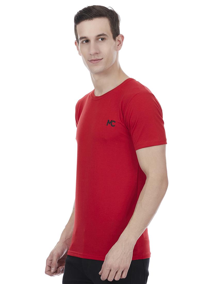 red solid t-shirt - 16208908 - Zoom Image - 2