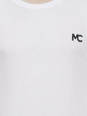 white solid t-shirt - 16208909 - Standard Image - 5