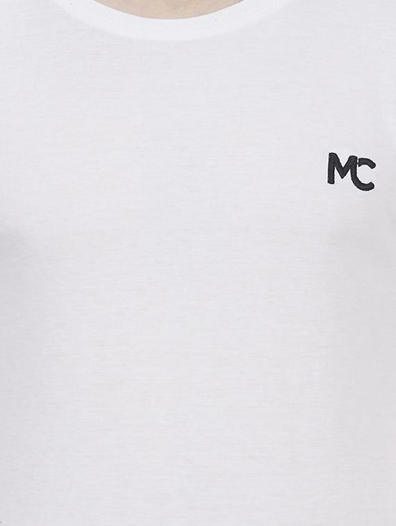 white solid t-shirt - 16208909 - Zoom Image - 5