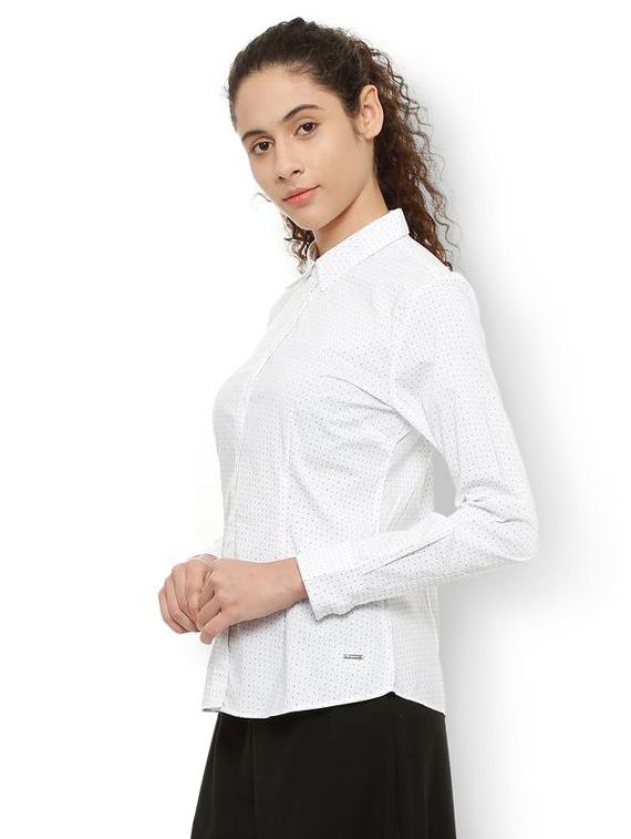 polka dotted buttoned up shirt - 16209037 - Zoom Image - 2