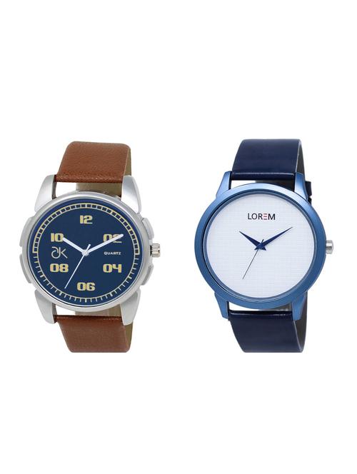 set of 2 analog watch combos(AD-01-LK-33) - 16211120 - Standard Image - 1