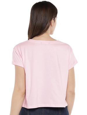 graphic print round neck tee - 16215323 - Standard Image - 3