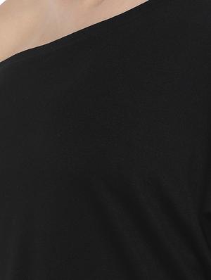 single shoulder solid top - 16215375 - Standard Image - 5
