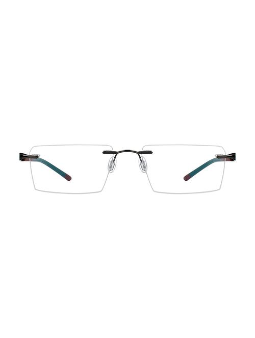 rimless rectangle spectacle frames - 16215962 - Standard Image - 1