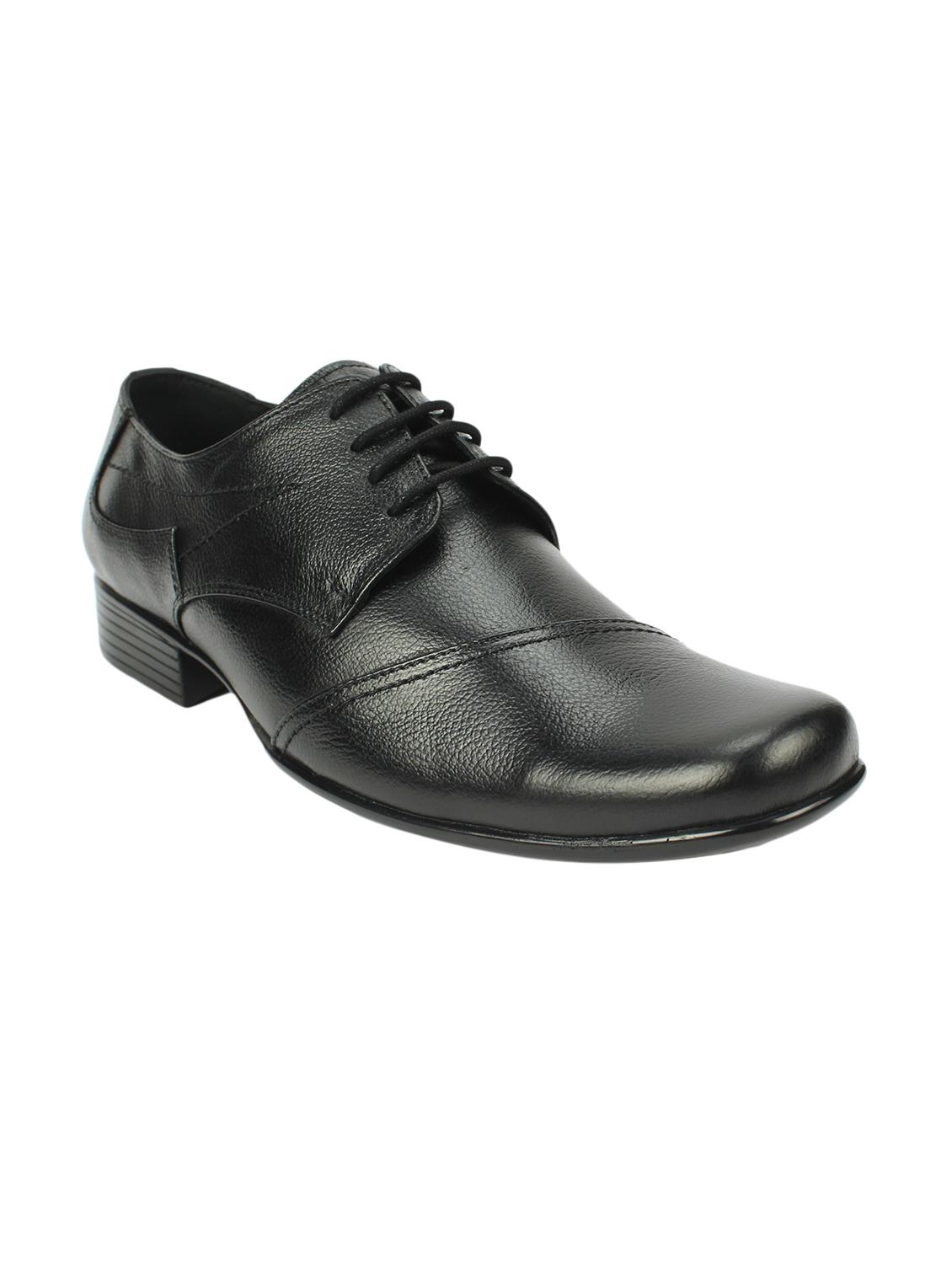 black leather lace-up derbys - 16216106 - Zoom Image - 1