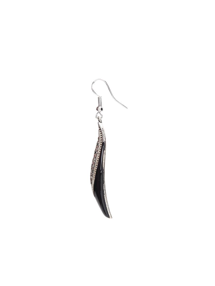 silver brass earring - 16216298 - Zoom Image - 2