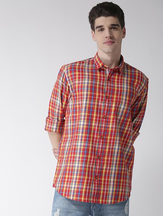 red checkered casual shirt - 16218000 - Zoom Image - 1