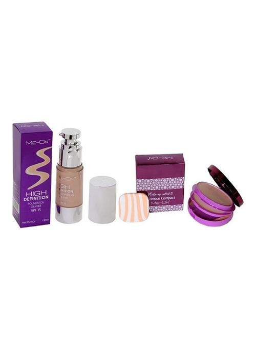 meon high definition foundation & glamour compact - 16220154 - Standard Image - 1