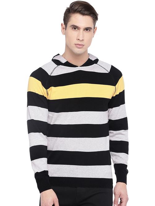 black striped pullover - 16220210 - Standard Image - 1