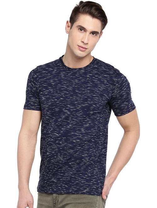 blue cotton t-shirt - 16220262 - Standard Image - 1