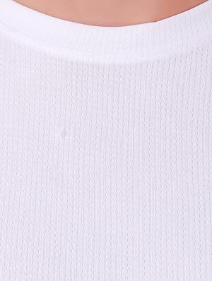 white solid t-shirt - 16220374 - Standard Image - 4