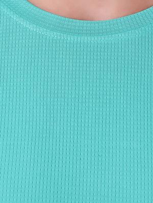 blue solid t-shirt - 16220375 - Standard Image - 4