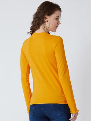 lettuce edge embroidered top - 16221222 - Standard Image - 3