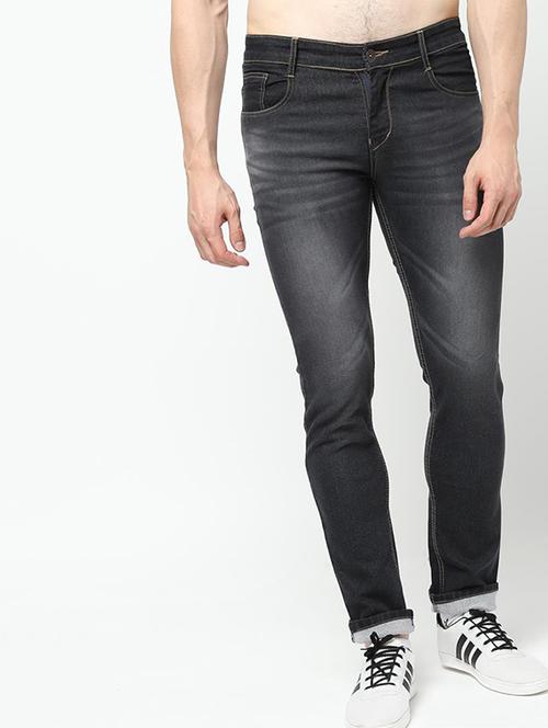 grey light washed jeans - 16221263 - Very Small Image - 1