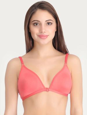 set of 2 lace detail front open bra - 16221899 - Standard Image - 2
