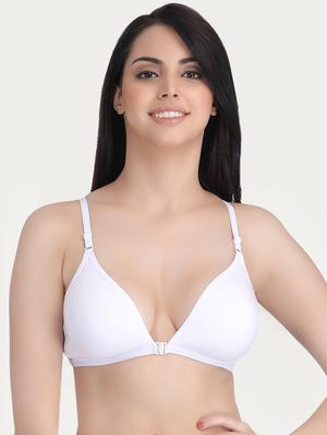 set of 2 lace detail front open bra - 16221899 - Standard Image - 4