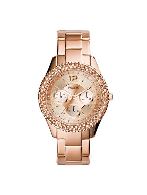 FOSSIL Gold Dial Watch For Women - ES3590 - 16223353 - Standard Image - 1