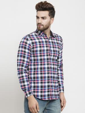 multi colored checkered casual shirt - 16225268 - Standard Image - 2