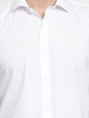 white formal shirt - 16225390 - Standard Image - 5