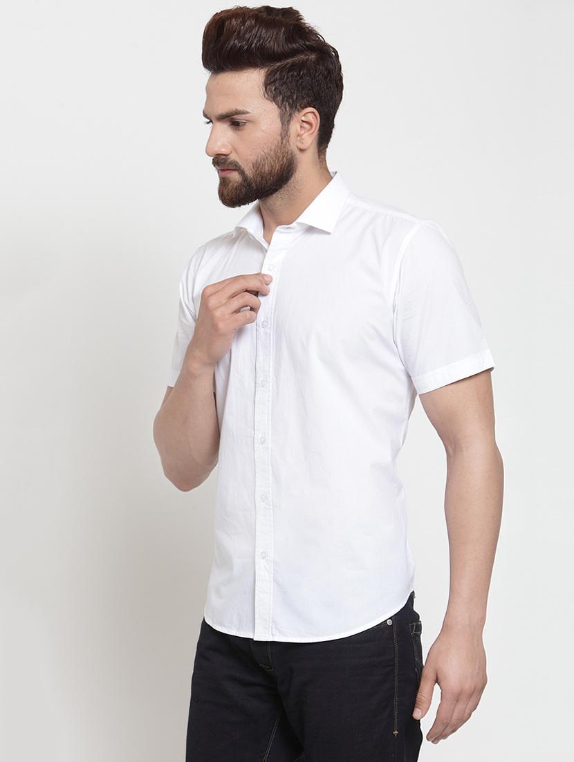 white formal shirt - 16225390 - Zoom Image - 2