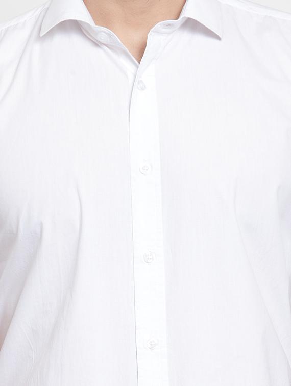 white formal shirt - 16225390 - Zoom Image - 5
