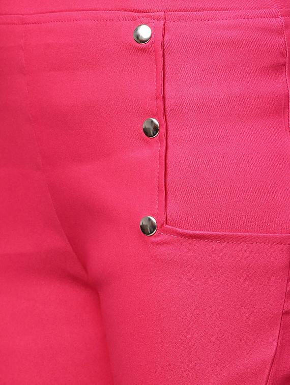 button detail mid rise treggings - 16225914 - Zoom Image - 5