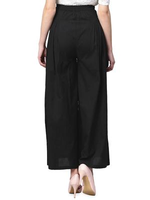 high rise pleated palazzo - 16225916 - Standard Image - 3