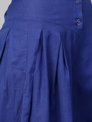 high rise pleated wide leg trouser - 16225918 - Standard Image - 5